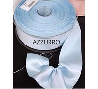 ROCCA NASTRO DOPPIO RASO CON TIRANTE PER COCCARDA MM.50 MT.50 MADE IN ITALY