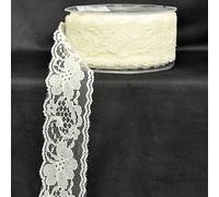 ROCCA NASTRO PIZZO 25 MT 45 MM BOMBONIERA FIOCCO DECORI FAI DA TE NOVITà