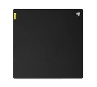 Roccat ROC-13-175, Sense Pro - Tappetino per mouse da gioco in tessuto di grado militare con bordi cuciti a basso profilo, quadrato, Nero