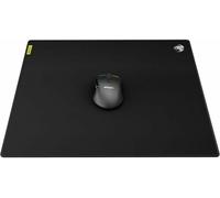 Roccat ROC-13-177, Sense CTRL - Tappetino per mouse da gioco con fondo gommato antiscivolo, superficie di precisione vulcanizzata e bordi cuciti piatti, quadrato, Nero