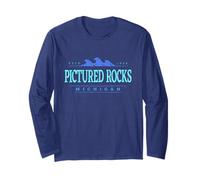 Rocce nella foto Michigan | Pictured Rocks National Lakeshore Maglia a Manica
