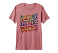 Rocce Rocce Rocks Primo Giorno I Teach Teacher Squad Maglietta Premium