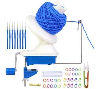 Rocchetto Di Filo Per Gancio, Bobina Di Filo A Mano Per Maglia | Bobina Di Lana Per Il Gancio, Bobina Non Si Danneggia Facilmente E Beneficia Di Una Di Filo Multifunzionale, Bobina