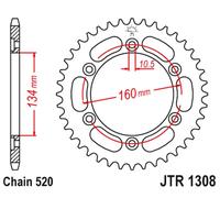 Rocchetto per catena JTR1308.40 JT SPROCKETS