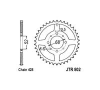 Rocchetto per catena JTR802,38 JT SPROCKETS