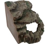 Roccia angolare con grotta e piattaforma 24 × 19 × 25 cm