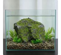 Roccia Artificiale con Muschio Realistica Pietra Decorativa con Muschio Leggera