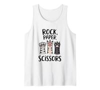 Roccia, Carta, Forbici, Gatto, Zampe, Illustrazione Canotta