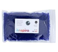 Roccia di vetro rotonda glassa blu forte 3,0 mm. 8/0 500 gr.
