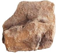 Roccia Finta Arenaria Paesaggio, Copertura per Pompa in Roccia Artificiale, Pietra Falsa, Roccia Falsa, Roccia Finta di Arenaria per Decorazioni per Paesaggi da Giardino e Cortile 36x32x24cm