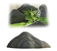 Roccia finta, Copertura in roccia artificiale, recinzione in massi artificiali in fibra di vetro for paesaggi, rocce artificiali for prati, decorazioni for giardini(52x9x19cm)