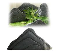 Roccia finta, Copertura in roccia artificiale, recinzione in massi artificiali in fibra di vetro for paesaggi, rocce artificiali for prati, decorazioni for giardini(100x13x47cm)