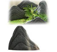 Roccia finta, Copertura in roccia artificiale, recinzione in massi artificiali in fibra di vetro for paesaggi, rocce artificiali for prati, decorazioni for giardini(52x10x40cm)