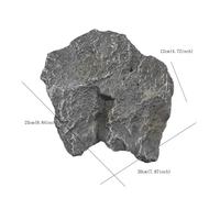 Roccia Finta in Schiuma Realistico Roccia Finta Leggero per Cortile,