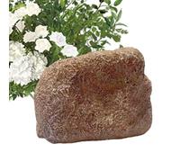 Roccia Finta Per La - Grande Scatola Safe Hidden Impermeabile | Custodia In Pietra Di Stoccaggio Esterno | Titolo Segreto Per Il Percorso Del Garage Per Cantiere | Garden Rock Safe Per C