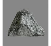 Roccia finta, Pietra in fibra di vetro non cava, texture realistica, rocce artificiali leggere, for decorazioni for acquari, fotografia di giardini, paesaggi di piscine(12.6x5.9x8.3in)