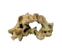 Roccia Gallura Beige con Foro L 34,5x20x22cm decorazione per acquari Amtra