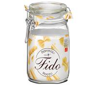 6x Bormioli Rocco Vasi Vetro Fido con Tappo Ermetico Rettangolari 1 lt