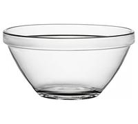 6 PZ COPPETTA VETRO TRASPARENTE BORMIOLI POMPEI CM. 12