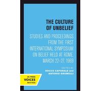 Rocco Caporale The Culture of Unbelief (Tascabile)
