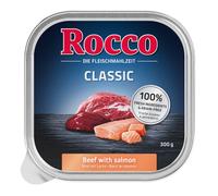 Rocco Classic Vaschette 9 x 300 g - Manzo con Salmone