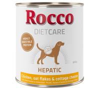 Rocco Diet Care Hepatic Pollo con Fiocchi di avena & Formaggio cottage 800g - Set %: 24 x 800 g