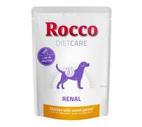 Rocco Diet Care Renal Buste Pollo con Patate dolci 300 g umido cane - 6 x 300 g