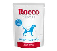 Rocco Diet Care Weight Control Buste Manzo & Pollo 300 g umido cane - 6 x 300 g