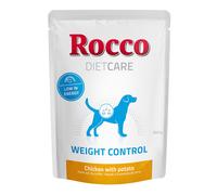 Rocco Diet Care Weight Control Buste Pollo con Patate 300 g umido cane - 6 x 300 g