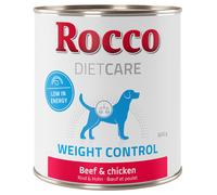 Rocco Diet Care Weight Control Manzo & Pollo 800 g umido cane - 6 x 800 g