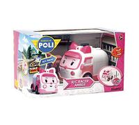 Rocco Giocattoli 83188 - Robocar Poli Veicolo Radiocomandato Amber, 13 cm