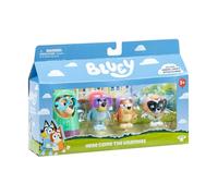 Rocco Giocattoli | Bluey Action Figure Let'S Play Chef - 4 Personaggi Grannies