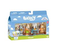 Rocco Giocattoli Bluey Action Figure Let'S Play Chef - 4 Personaggi Let's Play Chef