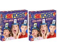 Rocco Giocattoli E Se Fossi?, Gioco da tavolo indovina chi sei, gioco di società per famiglie, per giocatori dai 7 anni in su (Confezione da 2)