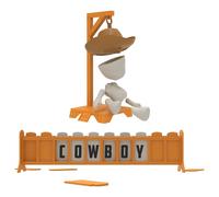 Rocco Giocattoli Gioco Salva il Cowboy GIOCORO' 21197625