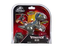 JURASSIC WORLD DINOSAURI VELOCIRAPTOR BLUE STRETCH DINOSAURO MATTEL 07216