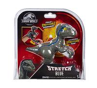 JURASSIC WORLD DINOSAURI VELOCIRAPTOR BLUE STRETCH DINOSAURO MATTEL 07216