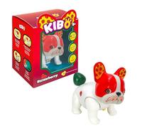 Rocco Giocattoli Kibo Strawberry, Bulldog Francese Interattivo, per Bambini dai 5 anni in su, Due Modalià di Gioco