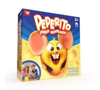 Rocco Giocattoli - Peperito Topino Mangiadito, gioco da tavolo per bambini da 3 a 5 anni