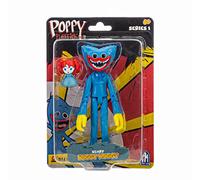 Rocco Giocattoli Poppy Playtime Scary Huggy Wuggy - FAN4FUN - Action Figure da 13 cm - L'Originale