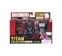 Rocco Giocattoli Skibidi Toilet Serie 1 - Titan Action Figures da 10 cm - Pacco da 3