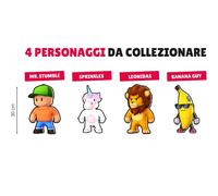 Rocco Giocattoli Stumble Guys Peluche 30 cm Modelli Assortiti