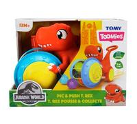 Toomies Prima Infanzia Jurassic World Pic&Push T-Rex E73254