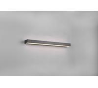 ROCCO H2O APPLIQUE LED 8W 800lm, 3000K BI-EMISSIONE NERO IP44 L. 60CM