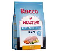 Rocco Mealtime Junior - ricco di Pollo fresco Crocchette cane - 5 kg (5 x 1kg)
