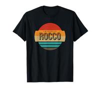 Rocco Nome Retro Vintage Sunset Limited Edition Maglietta