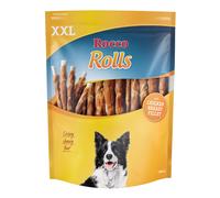 Rocco Rolls XXL Rotolini da masticare Snack per cani - Set %: 2 x 1 kg con Petto di Pollo
