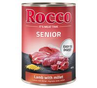 Rocco Senior 6 x 400 g - Agnello con Miglio