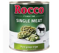 Rocco Single Meat 6 x 800 g umido per cane - Trippa