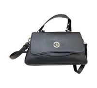 Roccobarocco BORSA Donna Sacca da Braccio con tracolla 3 divisori intern LH24152 (Nero)